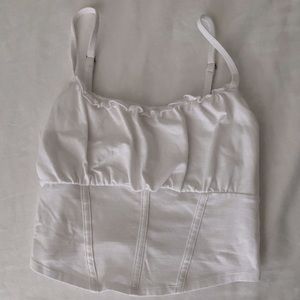 hollister corset top